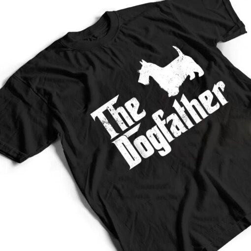 Scottish Terrier Dog The Dogfather Dog Lover T Shirt