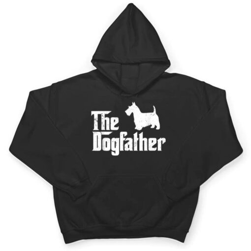 Scottish Terrier Dog The Dogfather Dog Lover T Shirt