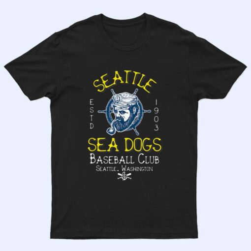 Seattle Sea Dogs Retro Minor League Baseball Team T Shirt