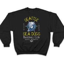 Seattle Sea Dogs Retro Minor League Baseball Team T Shirt - Dream Art Europa