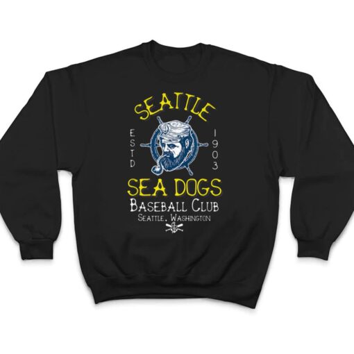 Seattle Sea Dogs Retro Minor League Baseball Team T Shirt