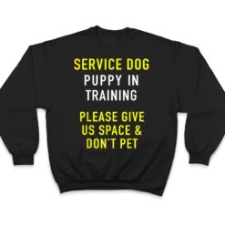 Service Dog Puppy In Training & Dog Trainer For Dog Owner T Shirt - Dream Art Europa