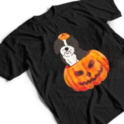 Sheepadoodle Pumpkin Sheeppoo Doodle Dog Halloween T Shirt - Dream Art Europa