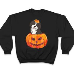 Sheepadoodle Pumpkin Sheeppoo Doodle Dog Halloween T Shirt - Dream Art Europa