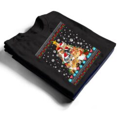 Sheltie Dog Christmas Lights Christmas T Shirt - Dream Art Europa