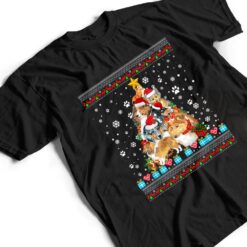 Sheltie Dog Christmas Lights Christmas T Shirt - Dream Art Europa