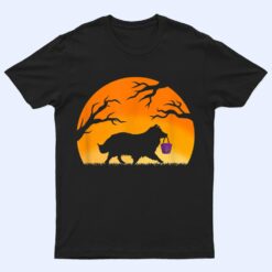 Sheltie Halloween Trick Or Treat Shetland Sheepdog Cute T Shirt