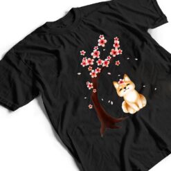 Shiba Inu Dog Japanese Cherry Blossom Sakura Flower T Shirt - Dream Art Europa