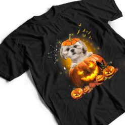 Shih Tzu Pumpkin Funny Cute Dog Lover Halloween T Shirt - Dream Art Europa