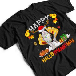 Siamese Cat Halloween Hanksgiving Christmas Hallothanksmas T Shirt - Dream Art Europa