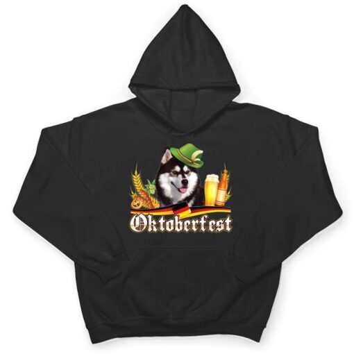 Siberian Husky Dog Beer Oktoberfest Prost Beer Festival T Shirt