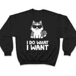 Siberian Husky Dog I Do What I Want T Shirt - Dream Art Europa