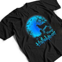 Siberian Husky Dog in The Moon Halloween Costume T Shirt - Dream Art Europa