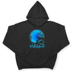 Siberian Husky Dog in The Moon Halloween Costume T Shirt - Dream Art Europa