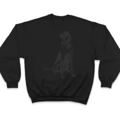 Sitting Dog Bracco Italiano T Shirt - Dream Art Europa