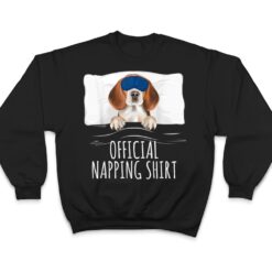 Sleeping Beagle Dog Official Napping T Shirt - Dream Art Europa