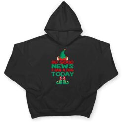 So Good News I Saw a Dog Today Elf Christmas Gifts Holiday T Shirt - Dream Art Europa