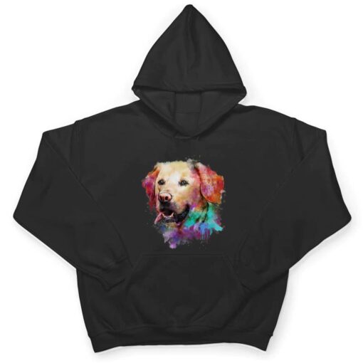 Splash Art Labrador Retriever Funny Dog Animal Lover Novelty T Shirt