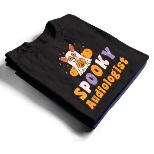 Spooky audiologist dog Halloween costume T Shirt