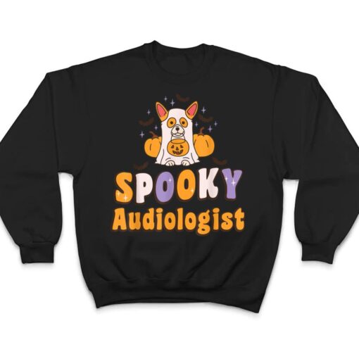 Spooky audiologist dog Halloween costume T Shirt