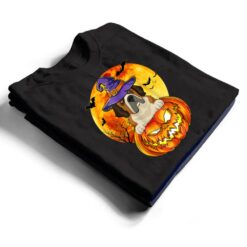 St Bernard Witch Pumpkin Halloween Dog Lover Funny T Shirt - Dream Art Europa