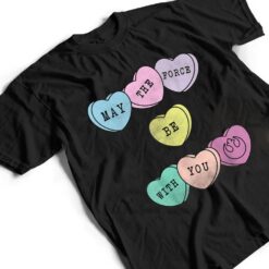 Star Wars Candy Hearts Force Valentine's Graphic T Shirt - Dream Art Europa