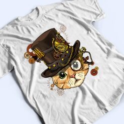 Steampunk Gothic Cat Kitten Mechanical Animal Pet Cat Lover T Shirt - Dream Art Europa