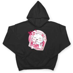 Strawberry Milk Cat Cute Kawaii Kitten Anime Gift Ver 2 T Shirt - Dream Art Europa