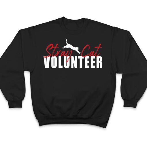 Stray Cat Volunteer Leaping Cat T Shirt