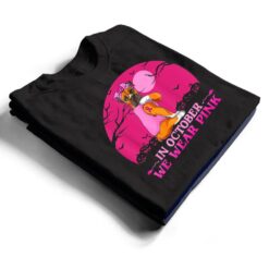 Strong Boxer Dog Tattoo In October We Wear Pink Halloween T Shirt - Dream Art Europa