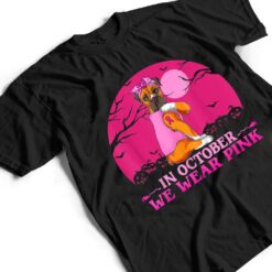 Strong Boxer Dog Tattoo In October We Wear Pink Halloween T Shirt - Dream Art Europa