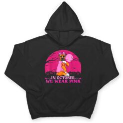 Strong Boxer Dog Tattoo In October We Wear Pink Halloween T Shirt - Dream Art Europa