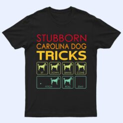 Stubborn Carolina Dog Tricks Vintage T Shirt