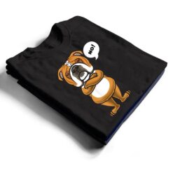 Stubborn English Bulldog Dog T Shirt - Dream Art Europa