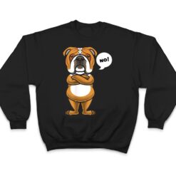 Stubborn English Bulldog Dog T Shirt - Dream Art Europa