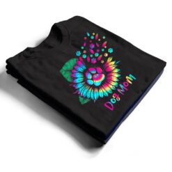 Sunflower Dog Mom Tie Dye Dog Lover Mother's Day T Shirt - Dream Art Europa