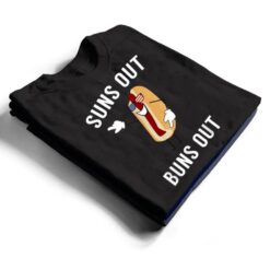 Suns Out Buns Out - Funny Hotdog T Shirt - Dream Art Europa