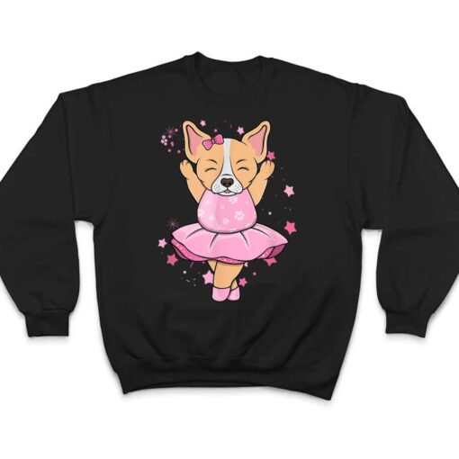 Sweet pink Ballerina Chihuahua Dog Ballett in Tutu T Shirt