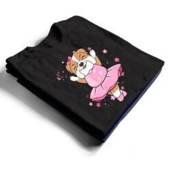 Sweet pink Ballerina English Bulldog Dog Ballett in Tutu T Shirt - Dream Art Europa