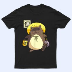 Tanuki Yokai Japanese Clothes Kawaii Raccoon Dog Aesthetic T Shirt