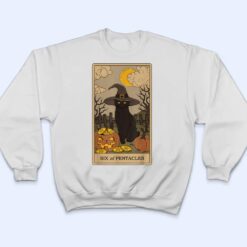 Tarot Card Crescent Moon And Black Cat Witch Hat T Shirt - Dream Art Europa