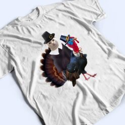 Thanksgiving Cat Pilgrim Costume Thanksgiving Turkey T Shirt - Dream Art Europa