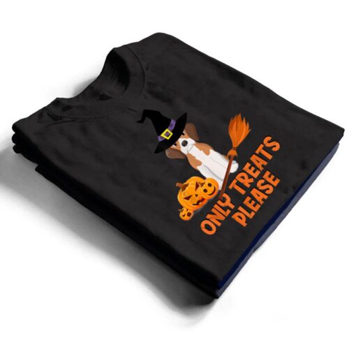 The Beagles With A Wizard Hat Pumpkin Funny Halloween Party T Shirt