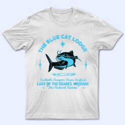 The Blue Cat Lodge lake of the ozarks Missouri classic fish T Shirt