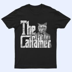 The Catfather Cat Father Mafia Father Cat T Shirt