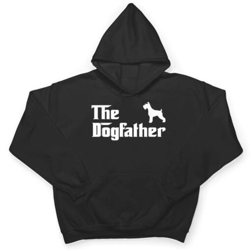 The Dog Father Schnauzer Dog Owner Funny Gifts T Shirt