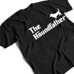 The Houndfather Basset Hound Dad Funny Dog Gifts T Shirt - Dream Art Europa