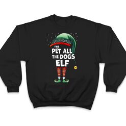 The Pet All The Dogs Elf Matching Family Christmas Pajama T Shirt - Dream Art Europa