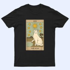 The Star Tarot Card Mermaid Gothic Cat T Shirt