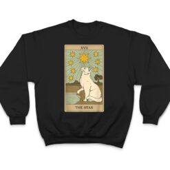 The Star Tarot Card Mermaid Gothic Cat T Shirt - Dream Art Europa